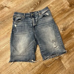 gap high rise bermuda short